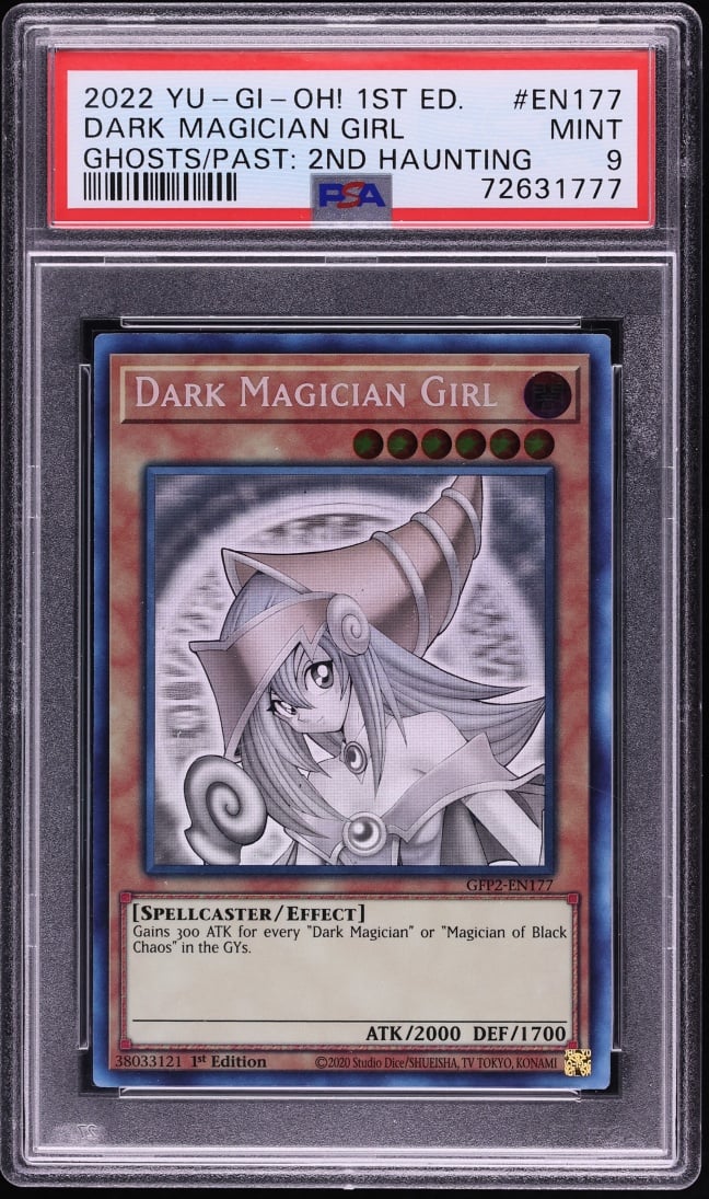 Dark Magician Girl #GFP2-EN177 PSA 9 MINT